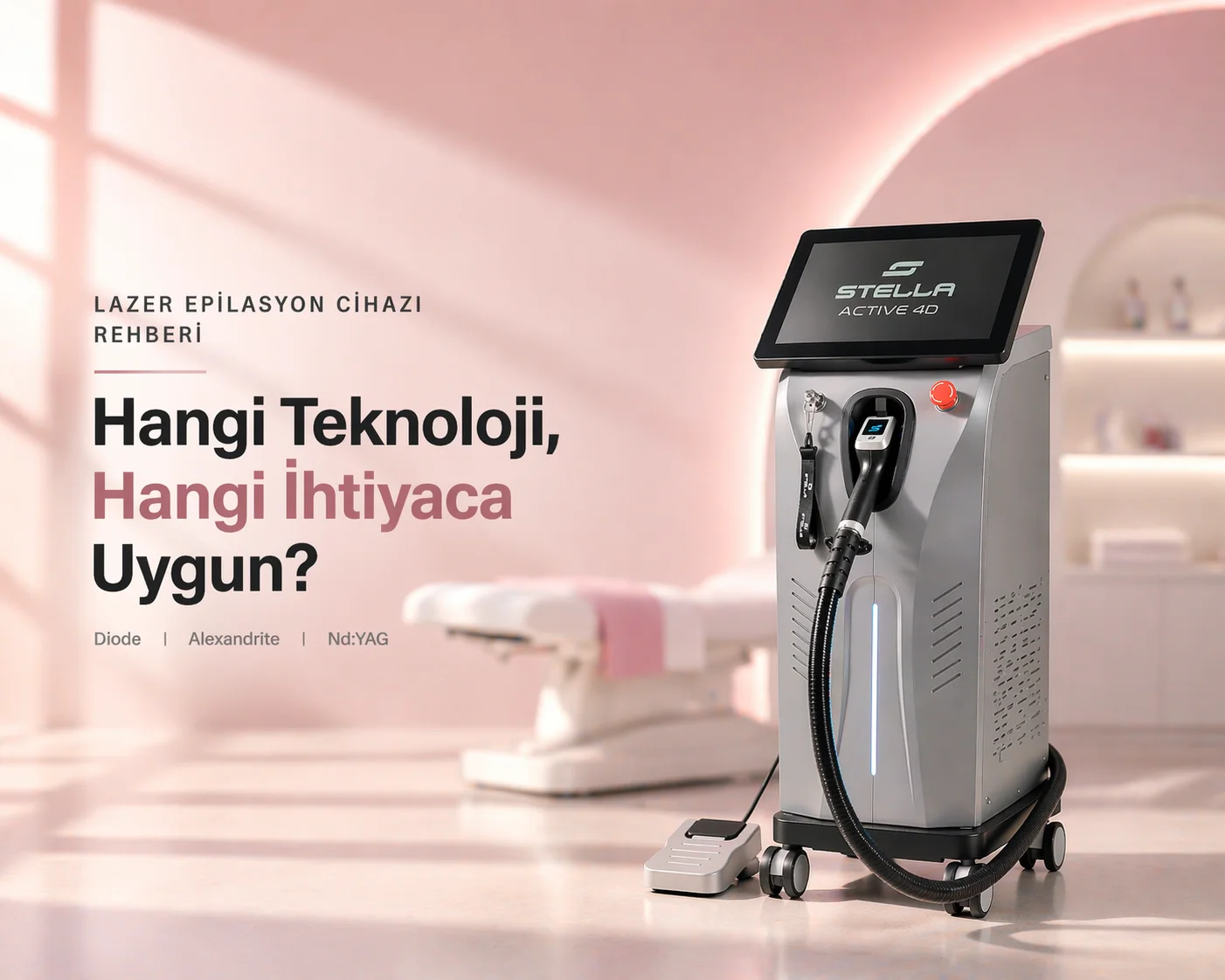 Lazer Epilasyon Cihazı Rehberi: Hangi Teknoloji, Hangi İhtiyaca Uygun?