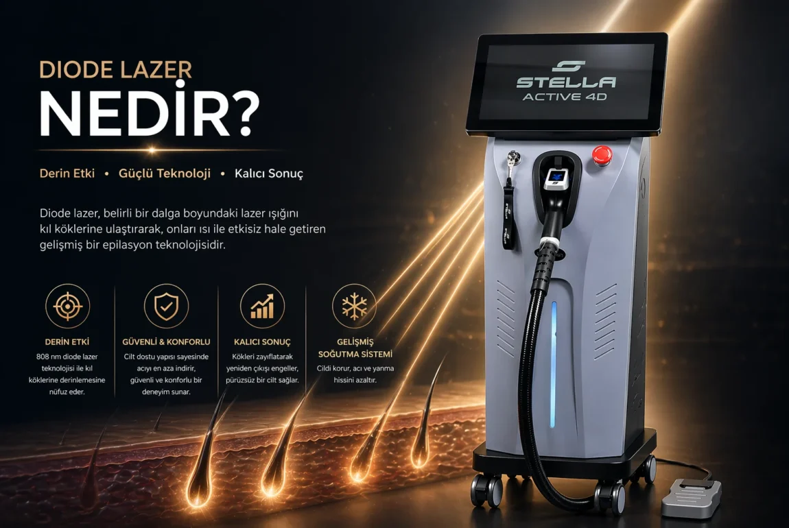 diode lazer epilasyon cihazi nedir beka