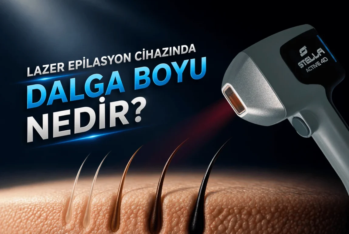 lazer epilasyon cihazında dalga boyu nedir