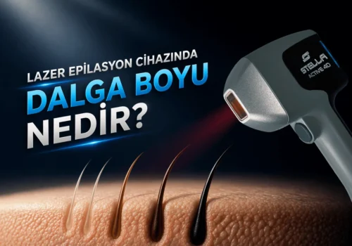 lazer epilasyon cihazında dalga boyu nedir