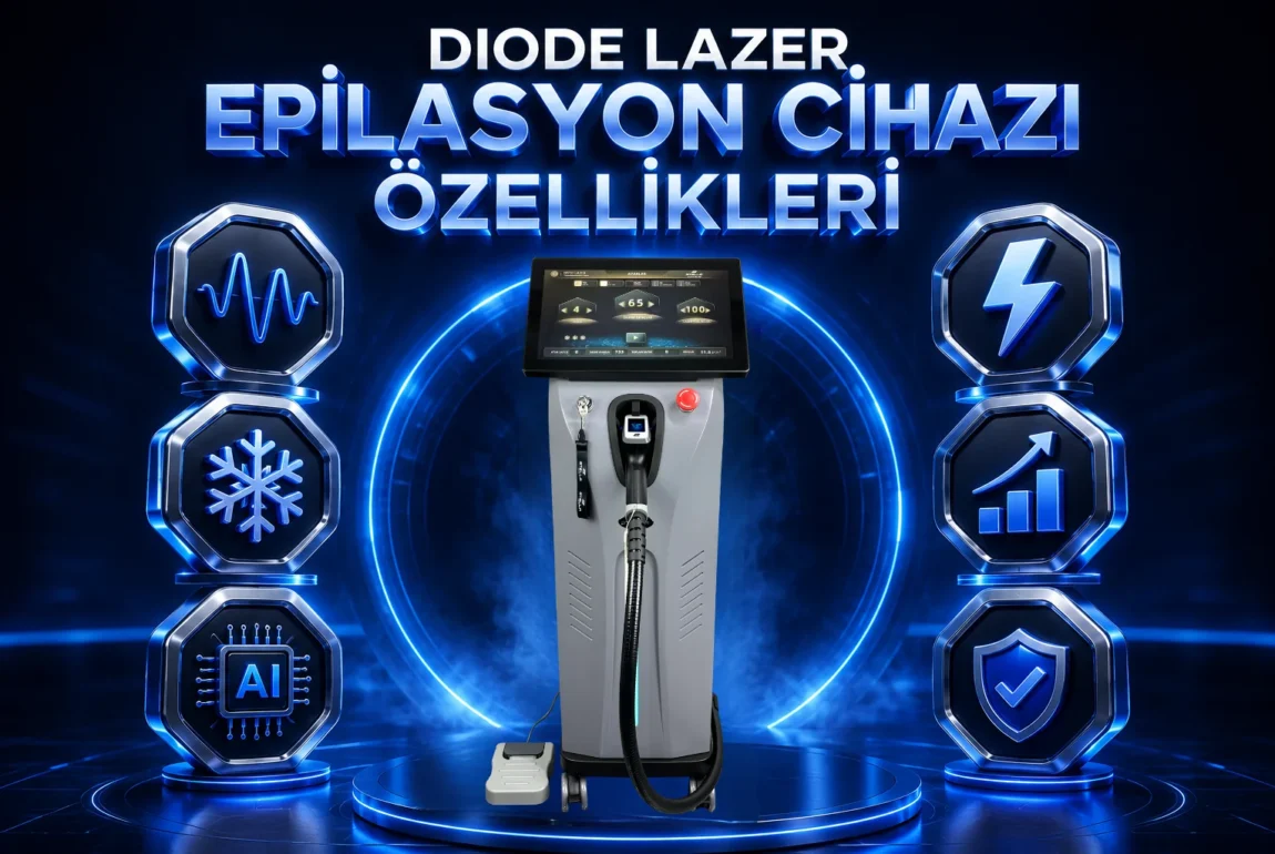 diode lazer epilasyon cihazı &ouml;zellikleri