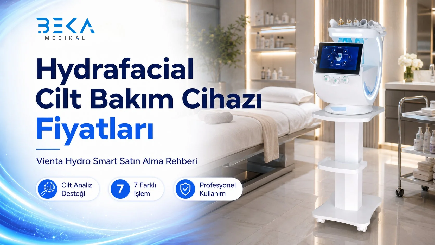 hydrafacial cilt bakım cihazı fiyatları